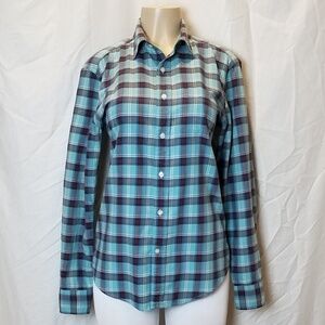 GAP Classic Fit Plaid Cotton Shirt